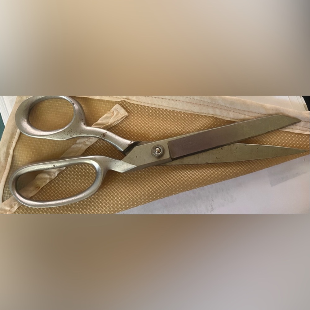 Silver Scissors for Home Art Projects